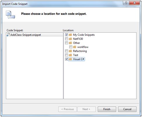 Create A Custom Code Snippet In Visual Studio 2015